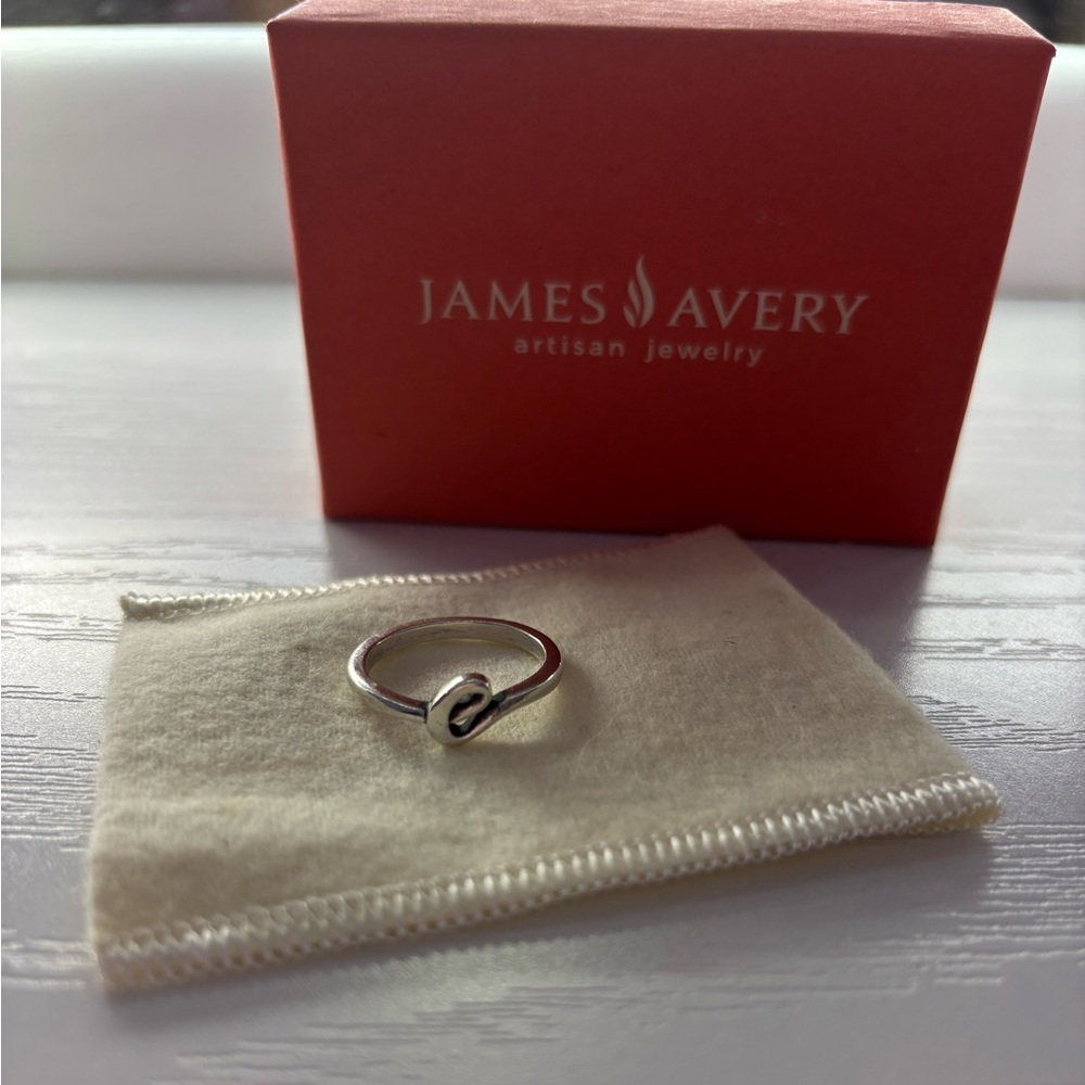 James Avery initial ring
